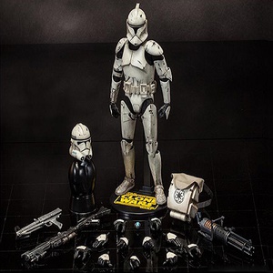 Sideshow Collectibles Star Wars — Clone Trooper Deluxe Veteran