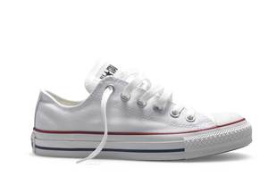 Converse белые низкие