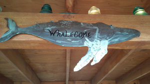 whalecome sign