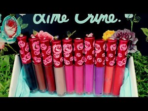 Помады LIME CRIME серии Velvetines