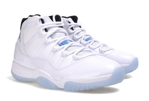 Womens Michael Jordan 11 GS "Legend Blue" Retro Sneakers