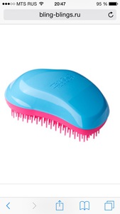 РАСЧЕСКА COMPACT STYLER PURPLE DAZZLE TANGLE TEEZER