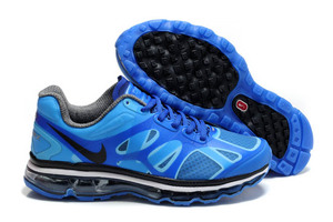 Mens Air Max 2012 Blue Black 41475