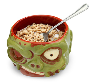 Zombie Bowl (миска в виде зомби)