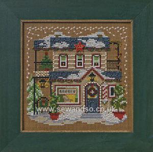 Barber Shoppe Cross Stitch Kit by Mill Hill