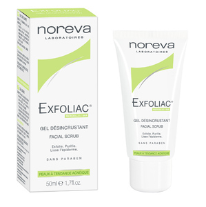 Скраб для лица Exfoliac от Noreva