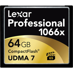 CF-карта Lexar 64GB Professional 1066x