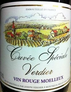 Joseph Verdier Cuvee Speciale Rouge Moelleux, винный напиток