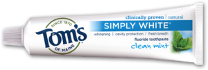 Tom's of Maine Toothpaste