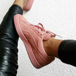 PUMA SUEDE CLASSIC MONO (PASTEL PINK)