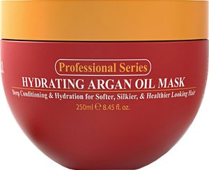 Hydrating Argan Oil Hair Mask and Deep Conditioner By Arvazallia for Dry or Damaged Hair