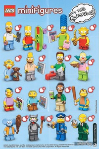 Lego Minifigures The Simpsons