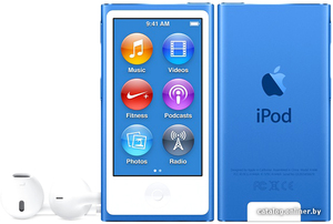 MP3 плеер Apple iPod nano 16GB Blue (7th generation)