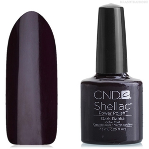 CND SHELLAC DARK DAHLIA