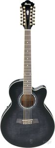 IBANEZ AEL2012E TRANSPARENT BLACK SUNBURST