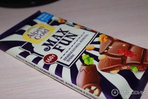 Шоколад Alpen Gold Max Fun