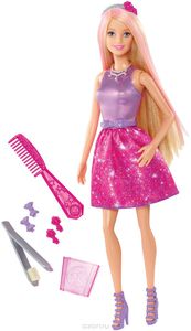 Barbie Кукла "Барби с волосами, меняющими цвет"