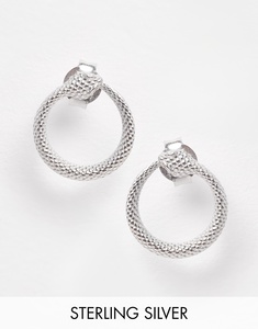 Pieces & Julie Sandlau Sterling Silver Jay Snake Stud Earrings