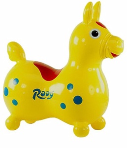 ЛОШАДКА RODY ЖЕЛТАЯ LEDRAPLASTIC