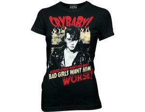 Crybaby Bad Girls Want Him Junior T-Shirt