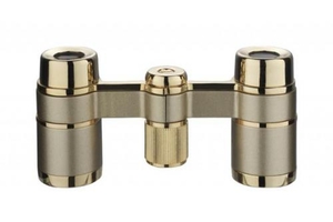 Театральный бинокль Eschenbach opera glasses 3 x 18, жемчужно-золотой