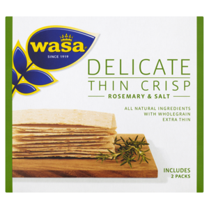 хлебцы wasa rosemary and salt