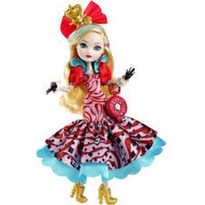 Кукла Ever after High Эппл Вайт Серия Дорога в страну чудес