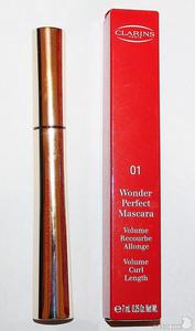 тушь для ресниц clarins Wonder perfect Mascara черную