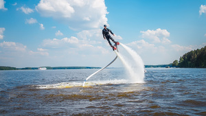 Полёт на Fly Board