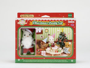 Sylvanian Families Christmas party set