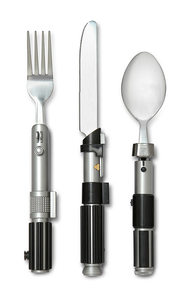 Star Wars Lightsaber Flatware Set