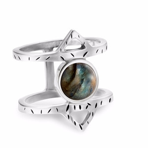 ATHENA RING - LABRADORITE