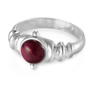 FOCUS RING - RED GARNET