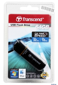 Флешка на 64GB Transcend 600