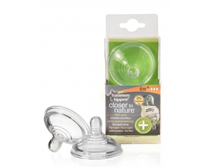 tommee tippee сменные соски 6+