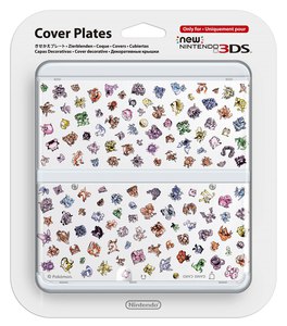 Декоративные Крышки «Классические изображения Pokémon» для New Nintendo 3DS