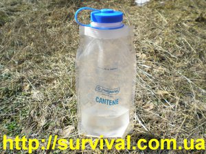 Гибкая 2л гермоёмкость для жидкостей " Nalgene Wide-Mouth Cantene"