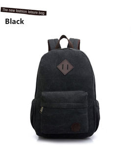 Men Vintage Canvas Casual Backpack