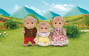 Sylvanian Families "Семья Обезьян"