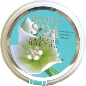 Соль для ванн "Body Spa" Тайский цветок