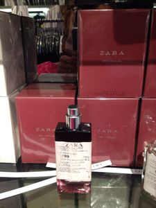 духи zara red vanila