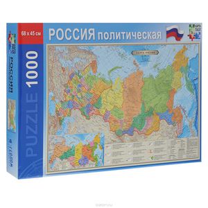 пазл - карта России