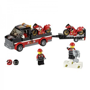 Конструктор LEGO City Great Vehicles 60084 Перевозчик гоночных мотоциклов