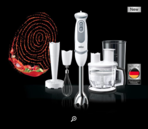 Braun hand blender Multiquick 5 Vario MQ 5045 WH Aperitif