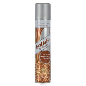 сухой шампунь Batiste Medium для шатенок и брюнеток