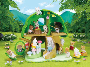 SYLVANIAN FAMILIES детская площадка "лесной городок"