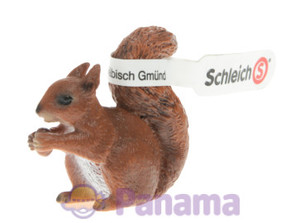 Белка грызущая орех, 4х4см - Schleich