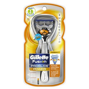 Бритва Gillette Fusion ProGlide Power с технологией FlexBall