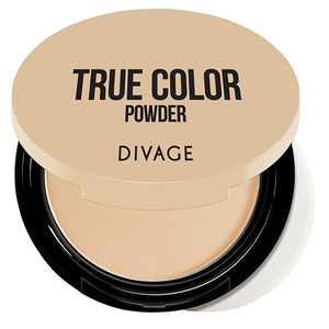 ПУДРА КОМПАКТНАЯ ДЛЯ ЛИЦА DIVAGE TRUE COLOR