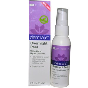 derma e Overnight Peel With Alpha Hydroxy Acids